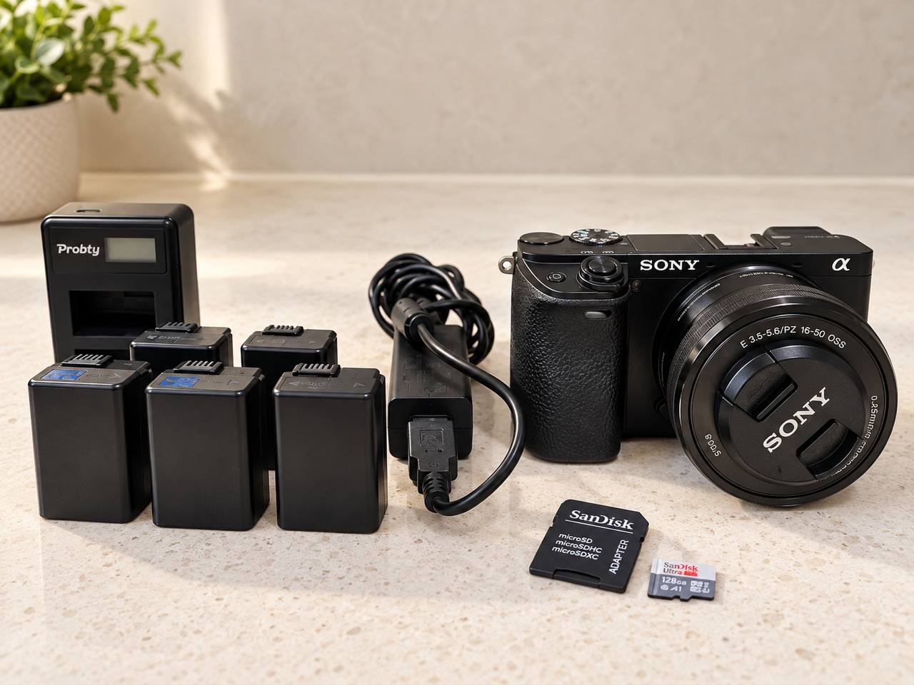 Sony A6300 + объектив 16-50mm
