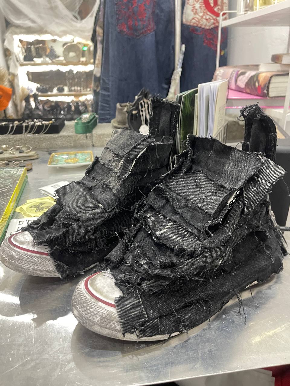 Кеды Converse custom denim