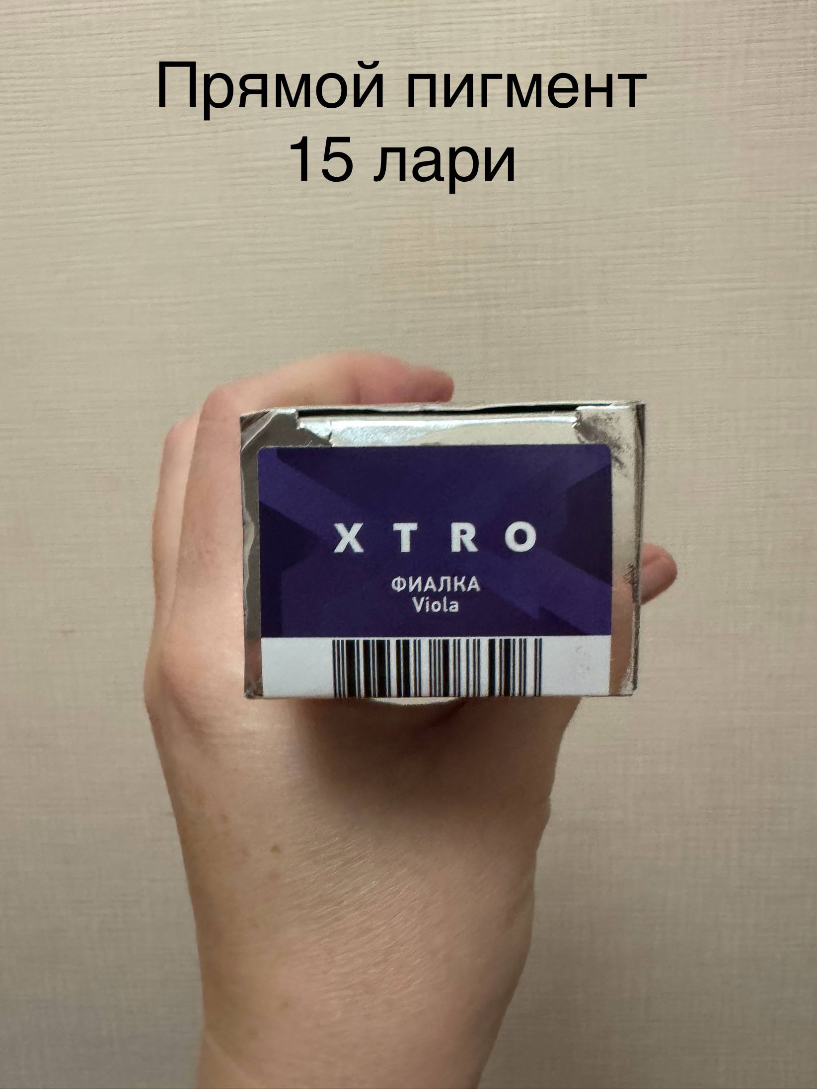 Прямой пигмент фиалка