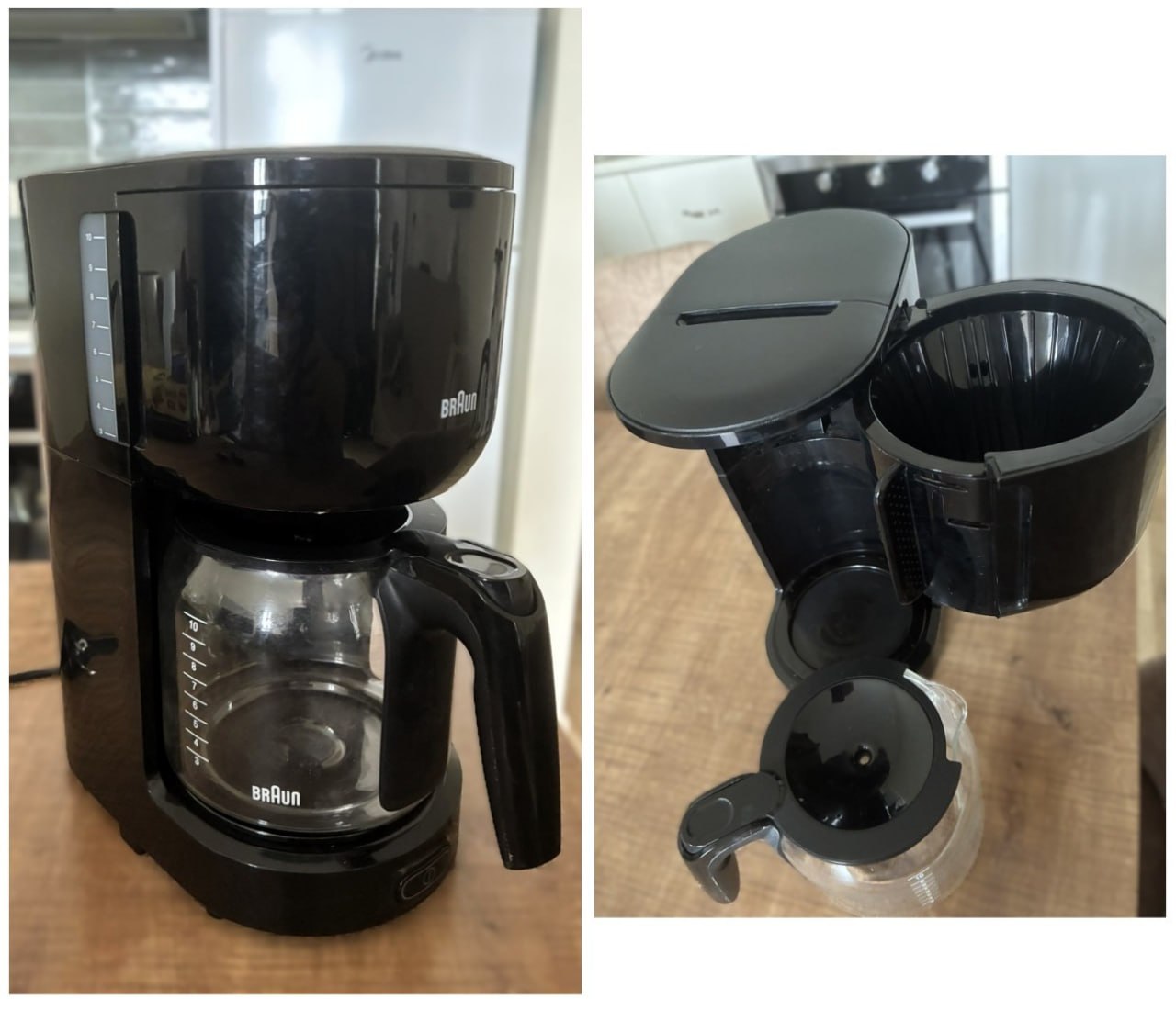 Капельная кофеварка Braun PurEase KF3100