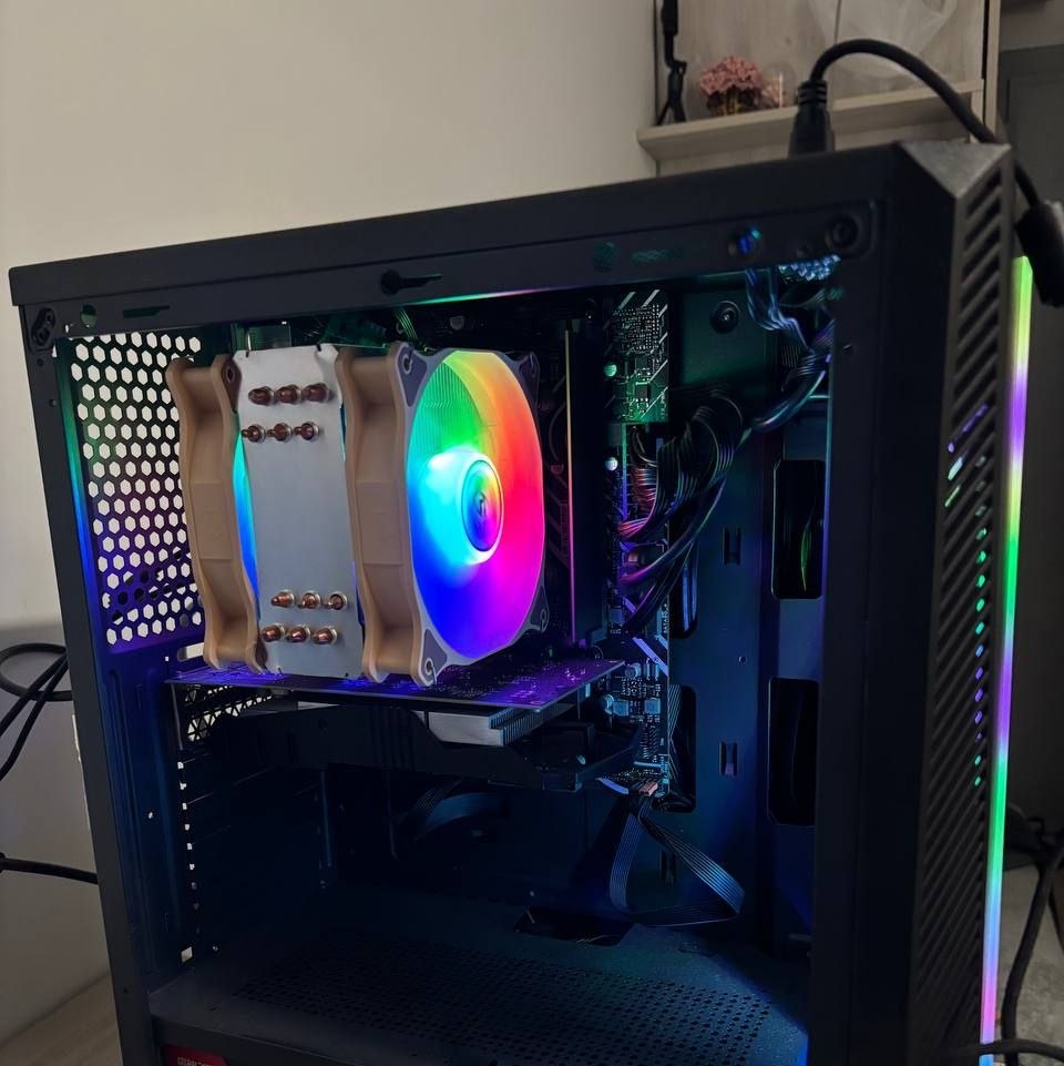 Игровой ПК (i3-13100F, GTX 1050 Ti, 8GB RAM, SSD 512GB)