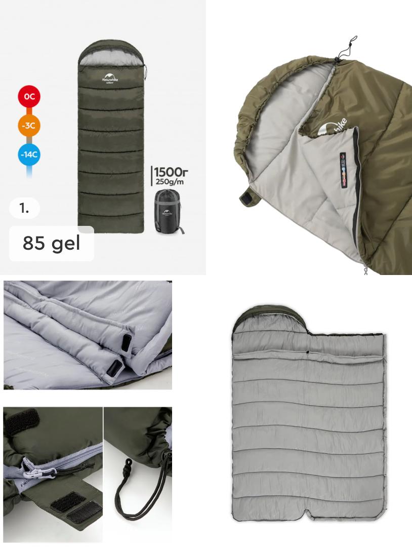 Спальный мешок Naturehike u250s