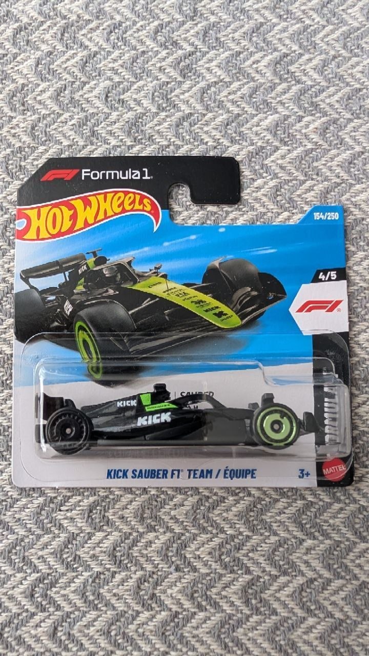Hot wheels Formula 1 Kick Sauber