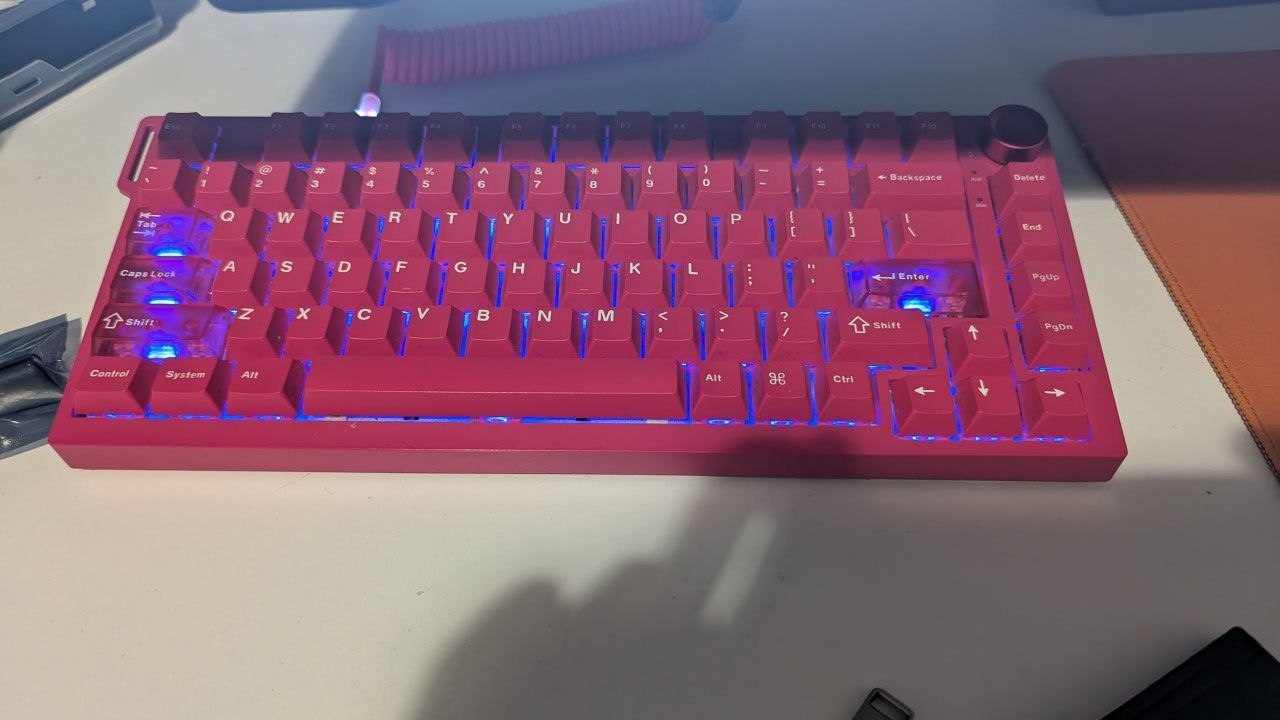 Магнитная клавиатура Yunzii RT 75 Pro