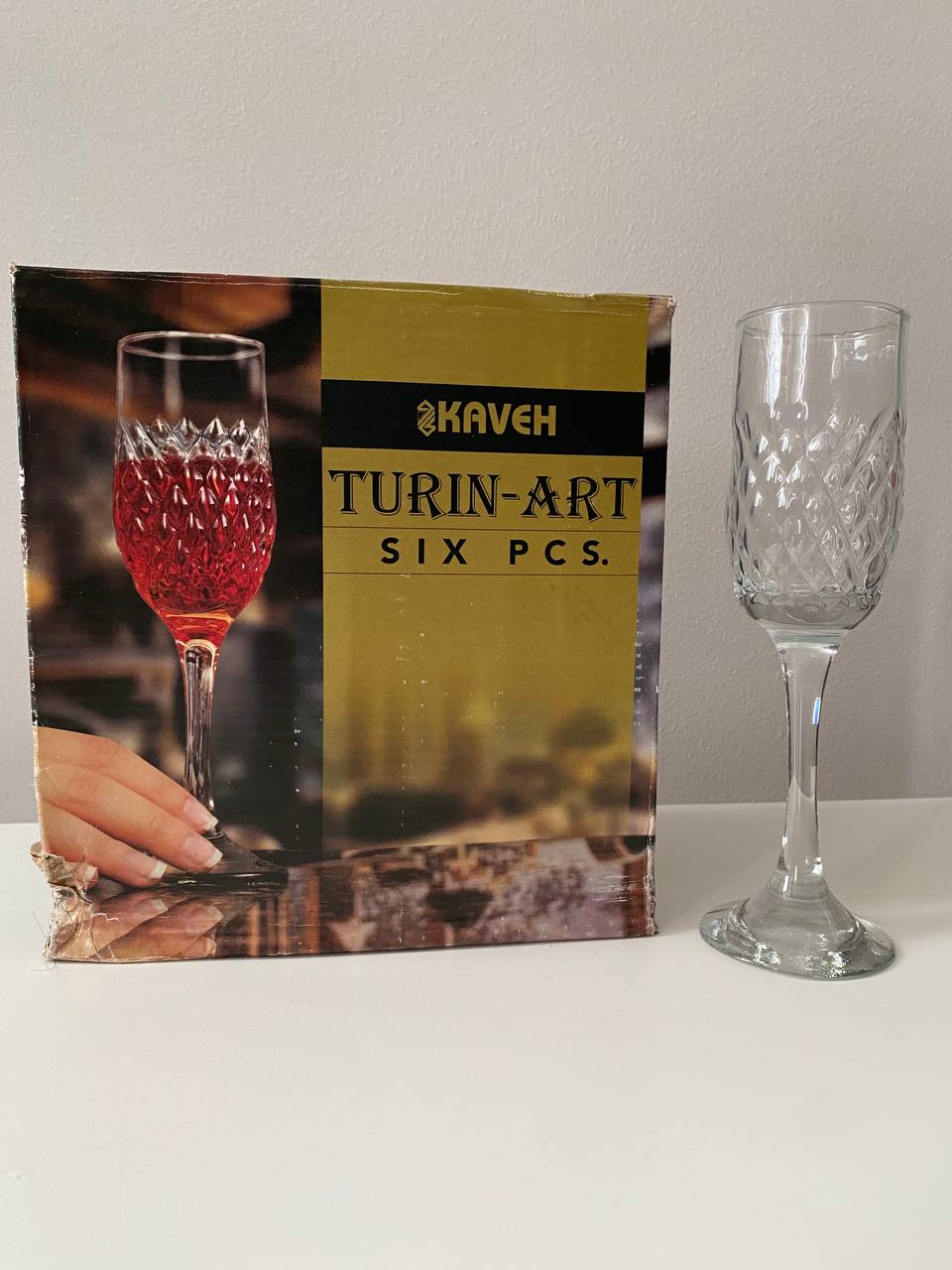Набор бокалов TURIN-ART 6 штук
