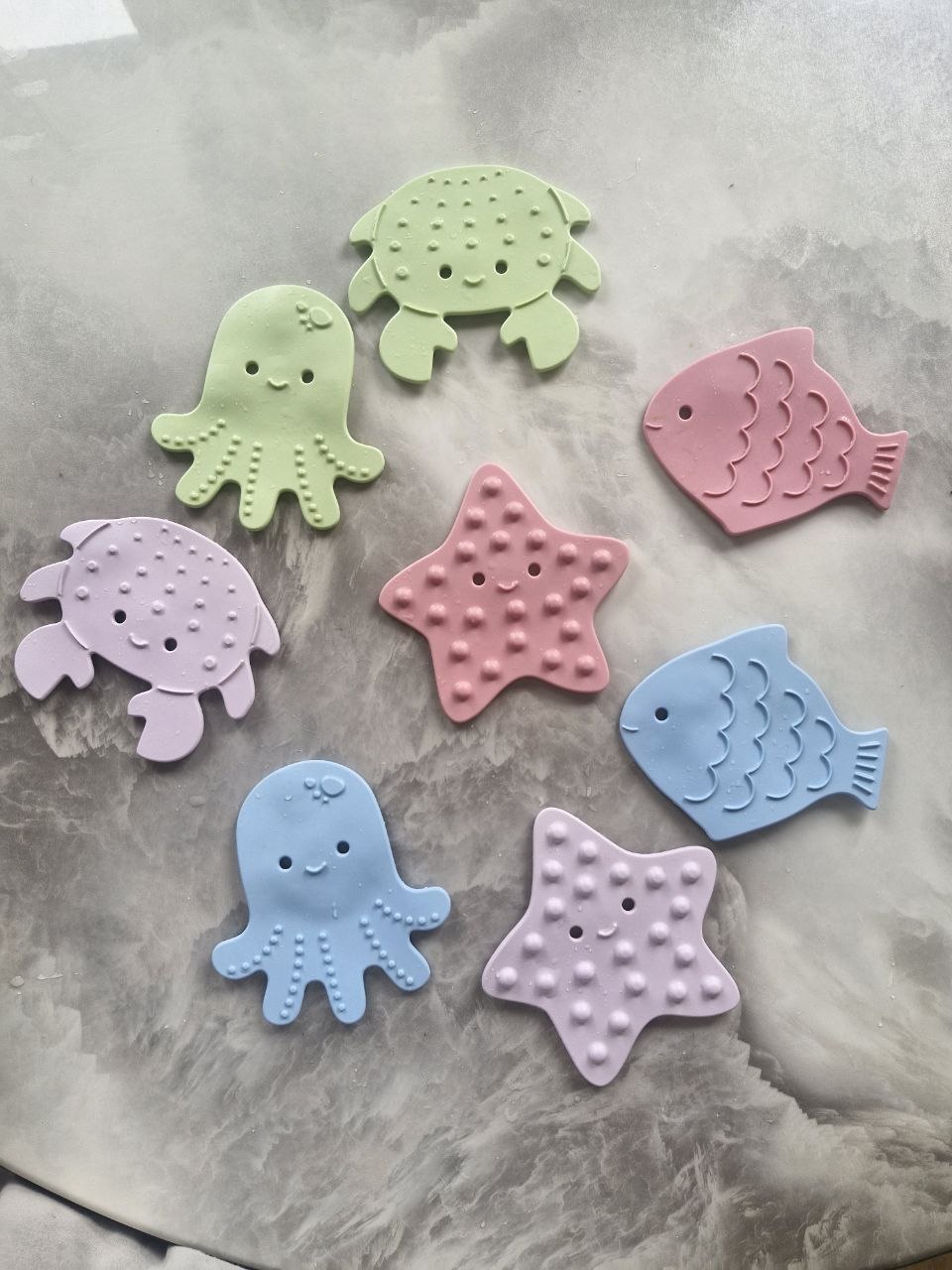 Детские мини-коврики для ванной ROXY-KIDS Sea Animals