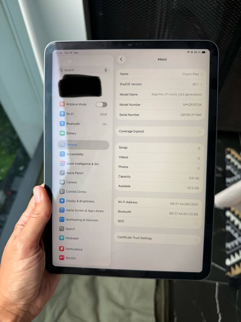 iPad Pro 11-inch (3rd generation) M1