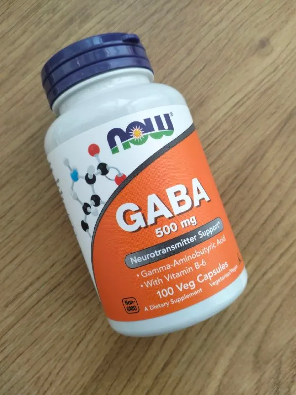 GABA 500 мг, 100 веганских капсул