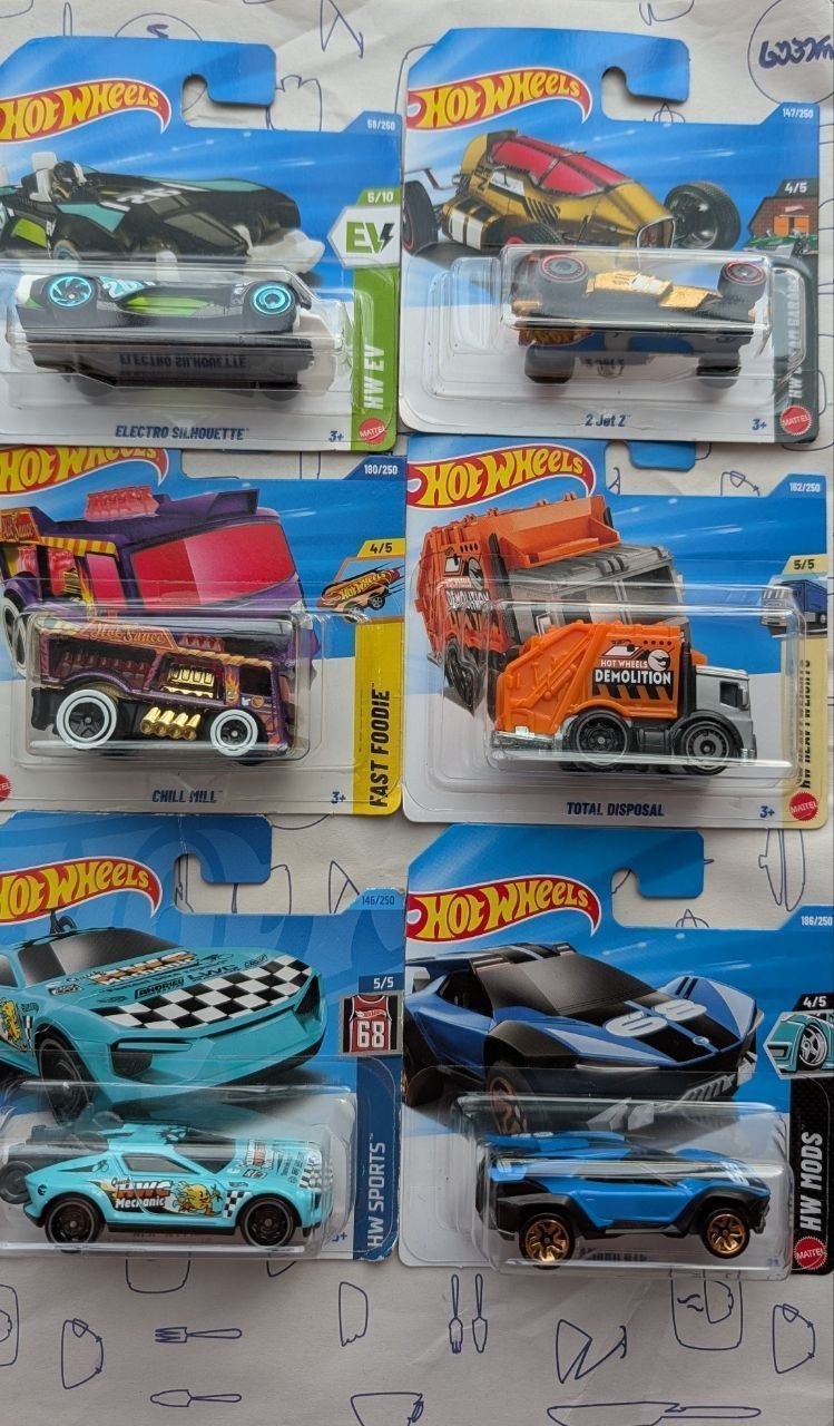 машинки Hot wheels из серии ТН
