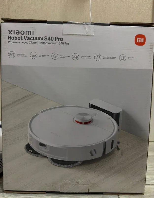 Робот Пылесос Xiaomi Robot Vacuum S40 PRO White