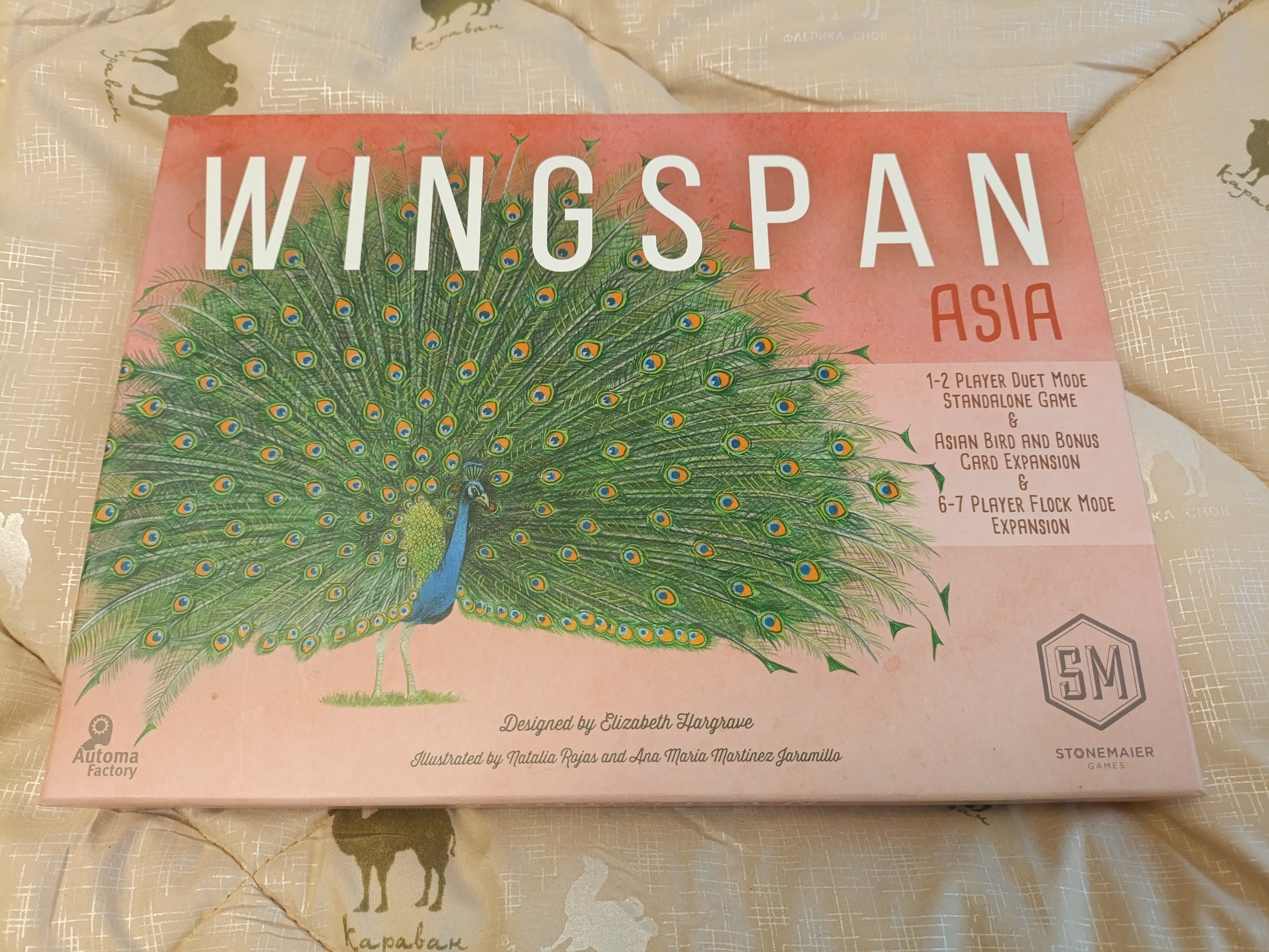 Настольная игра Wingspan Asia
