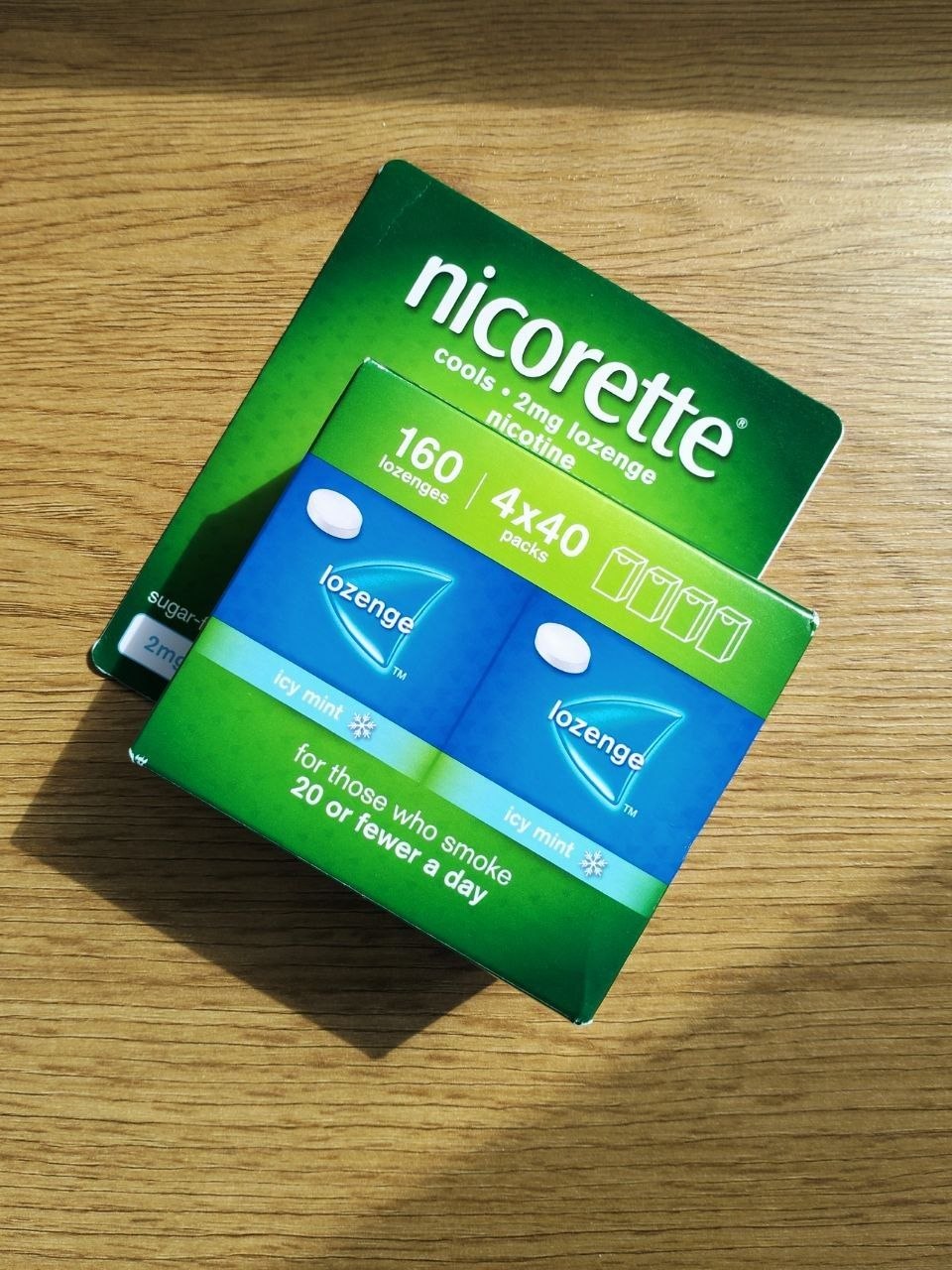 Никотиновые леденцы Nicorette