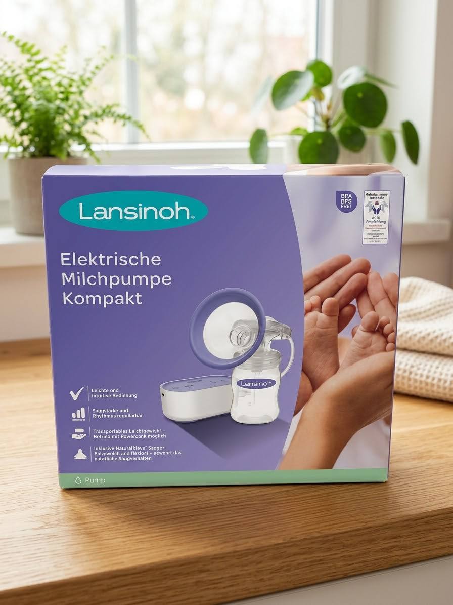 Электрический молокоотсос Lansinoh Compact