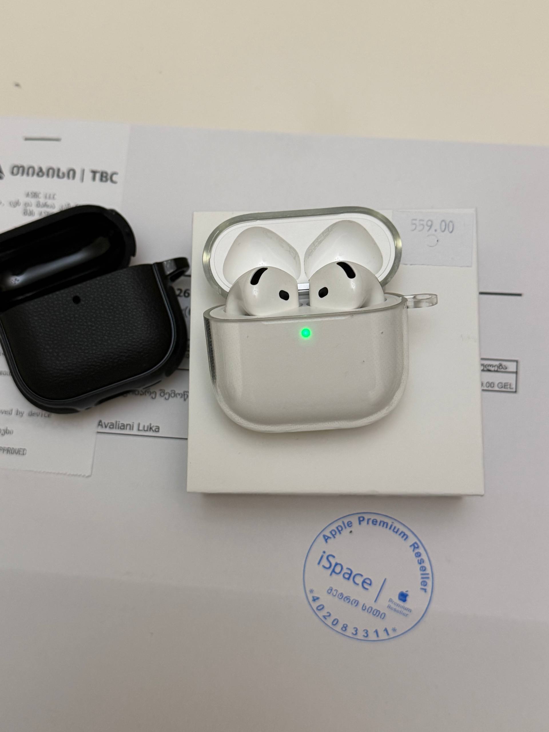 AirPods 4 ANC с шумоподавлением