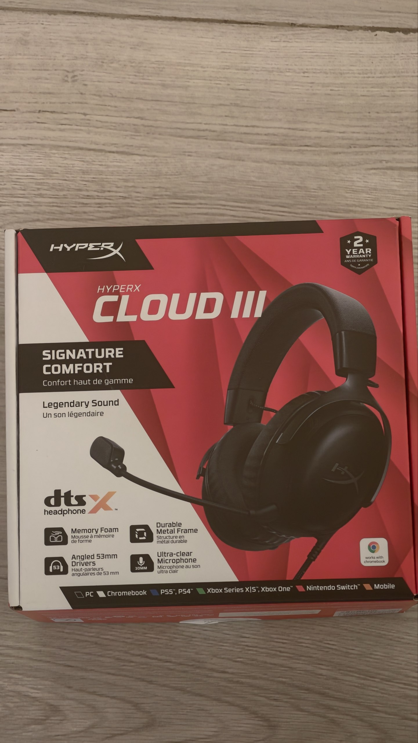 Наушники HyperX Cloud III
