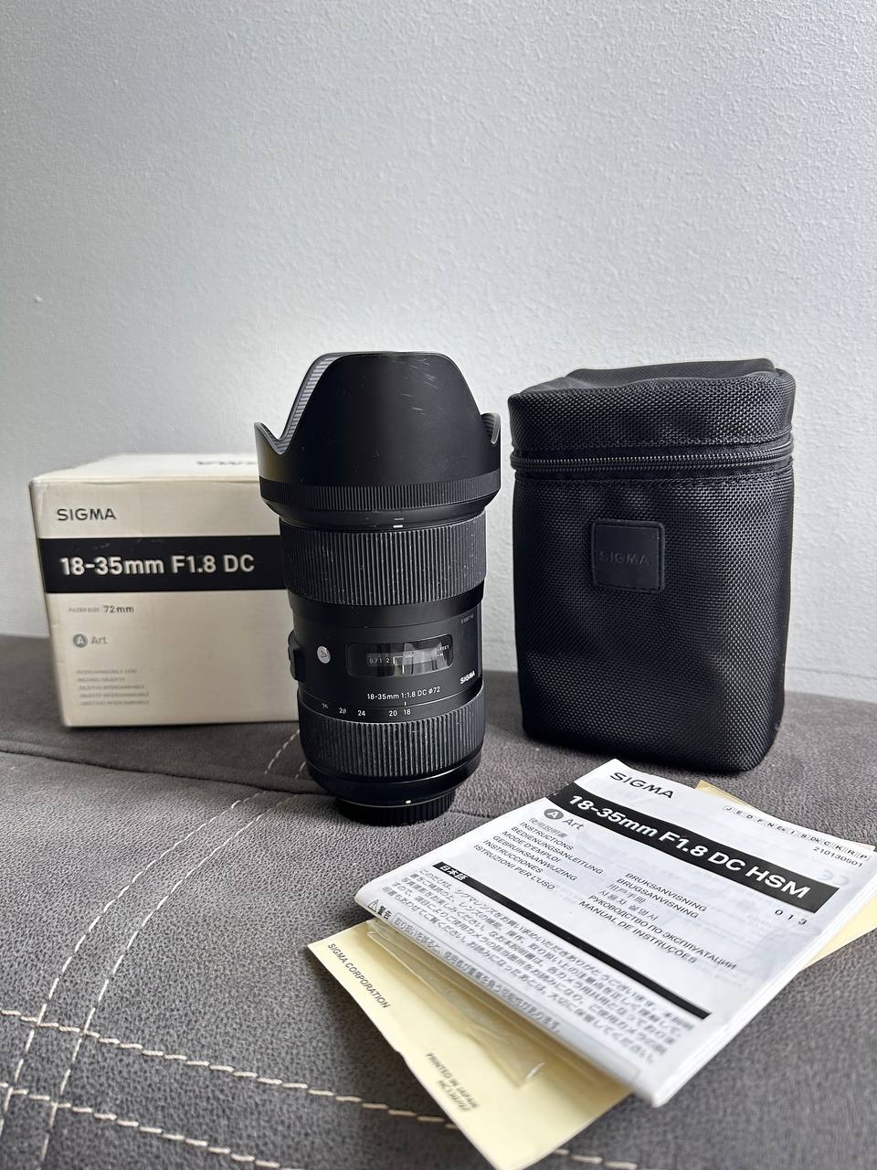 Объектив Sigma 18-35mm f/1.8 DC HSM Art для Nikon