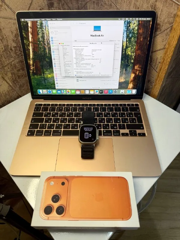 MacBook Air 13 M1 8/256gb Gold