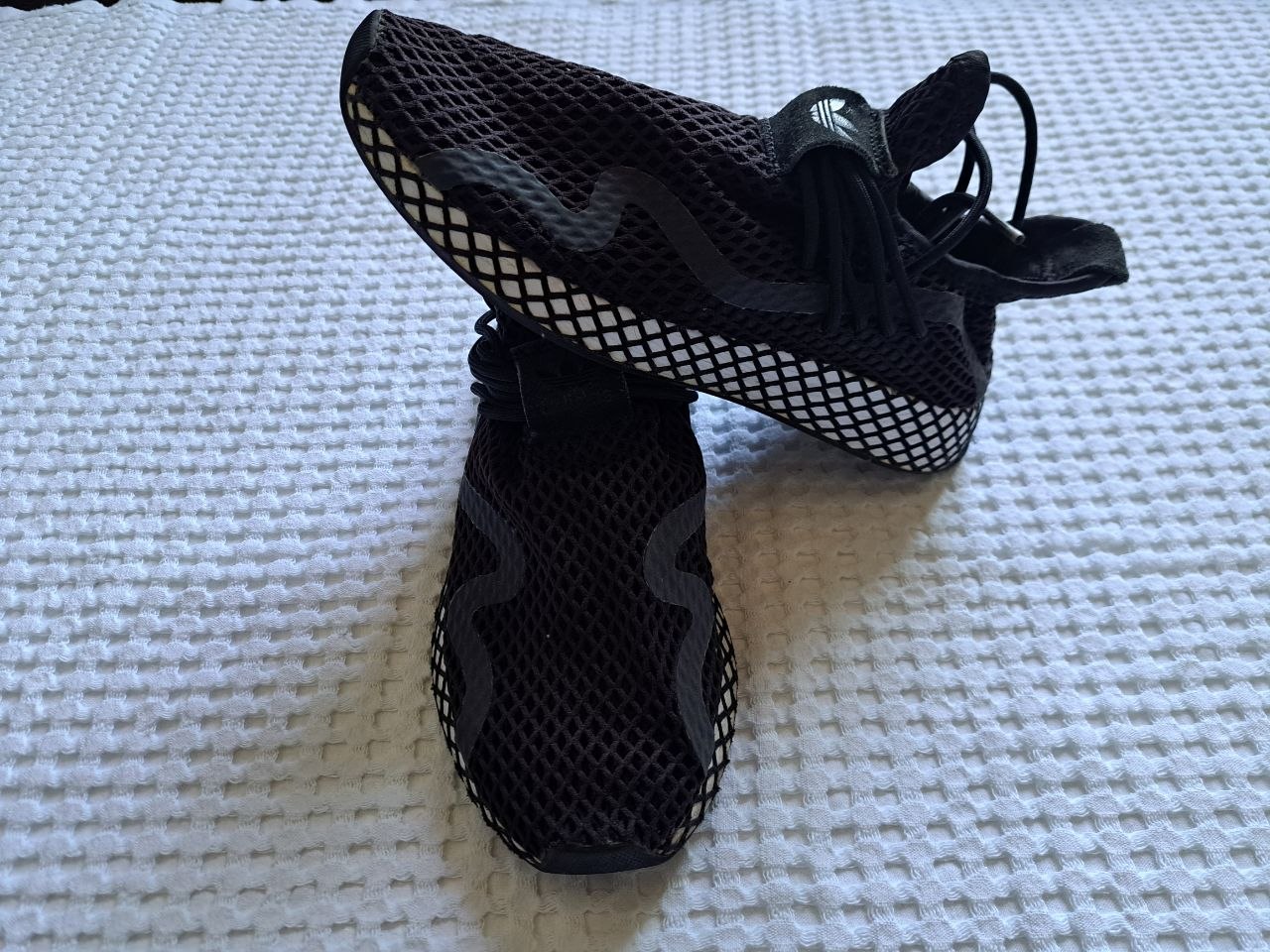 Кроссовки adidas Deerupt S Core Black Cloud White