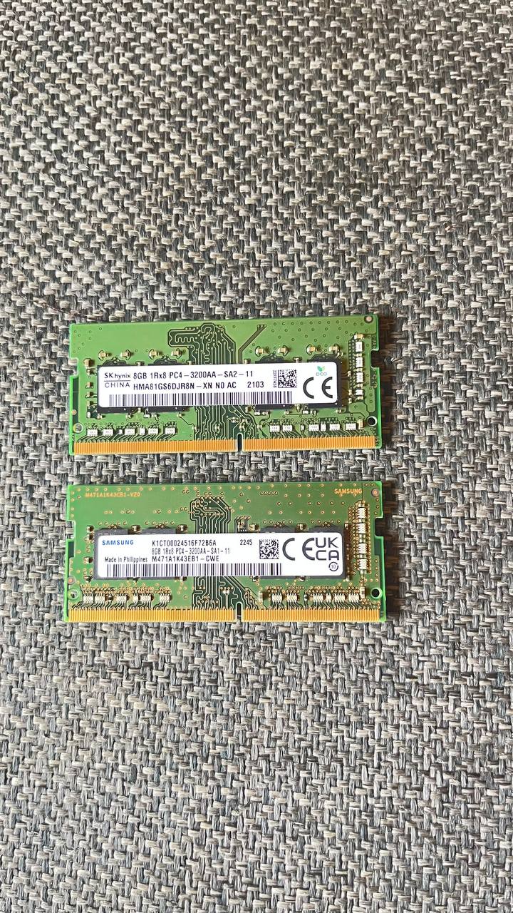 Оперативная память Samsung 8GB DDR4 3200 SO-DIMM