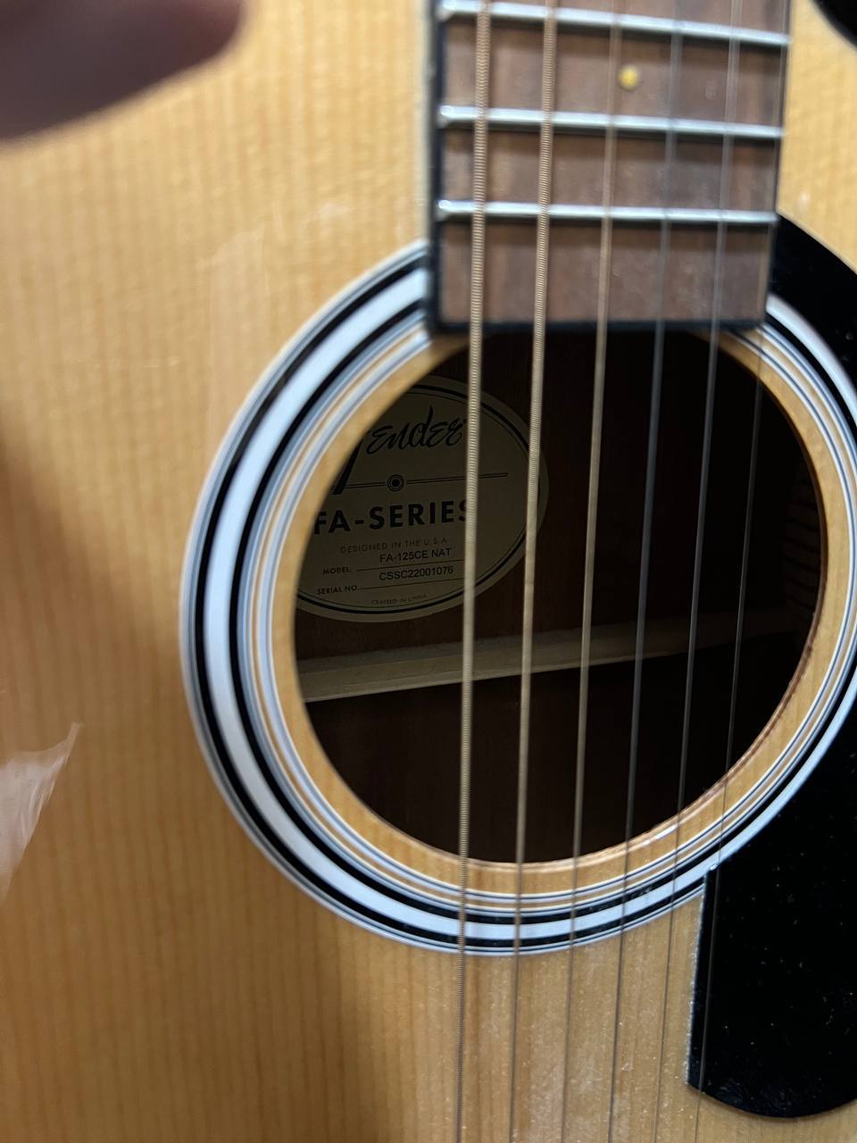 Гитара Fender CD-60 SB
