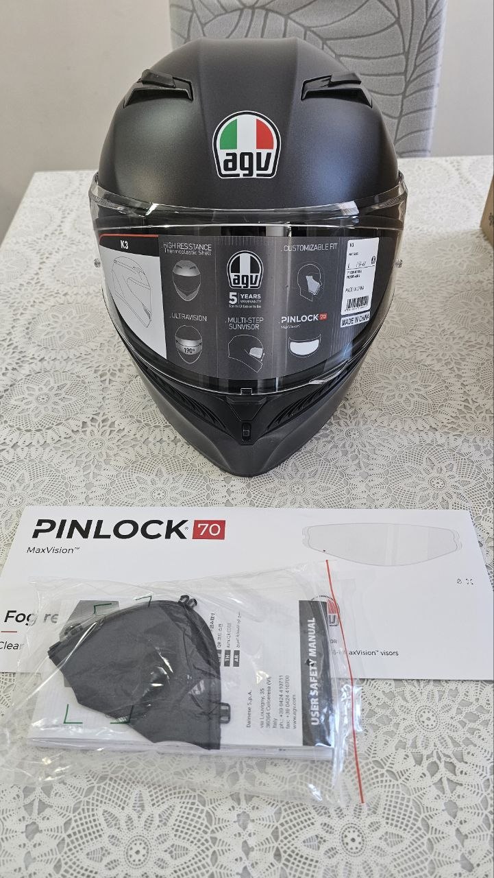 Мотошлем AGV K3 Matt Black