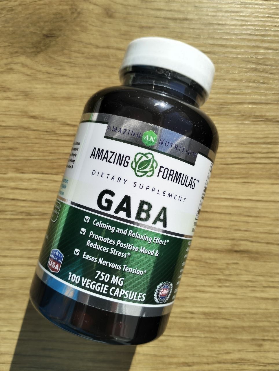 GABA 750 мг веганские капсулы