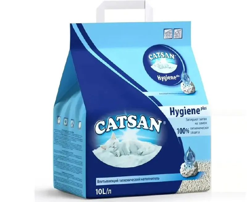 Наполнитель кошачий Catsan 10л