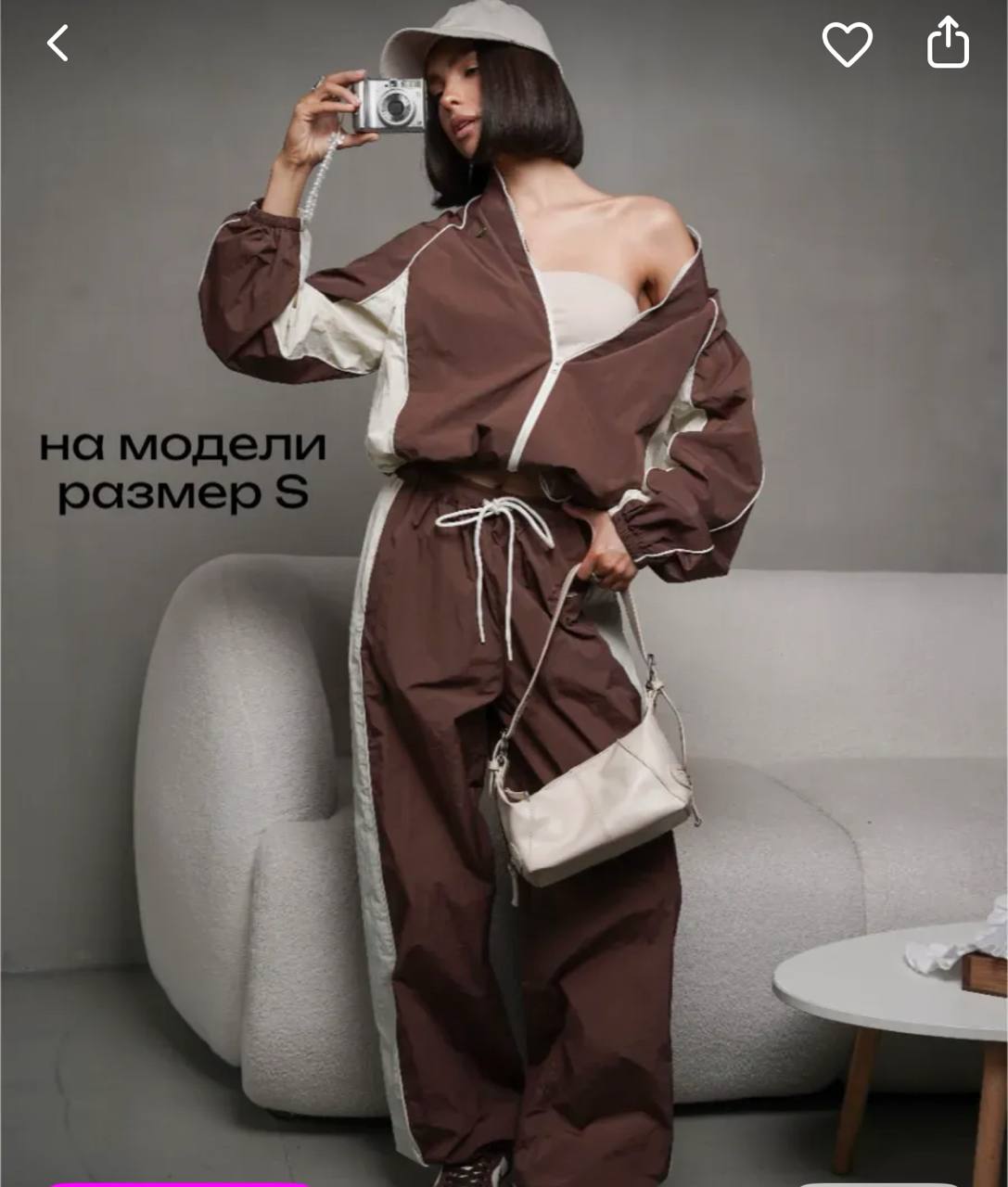Женский спортивный костюм размер M
