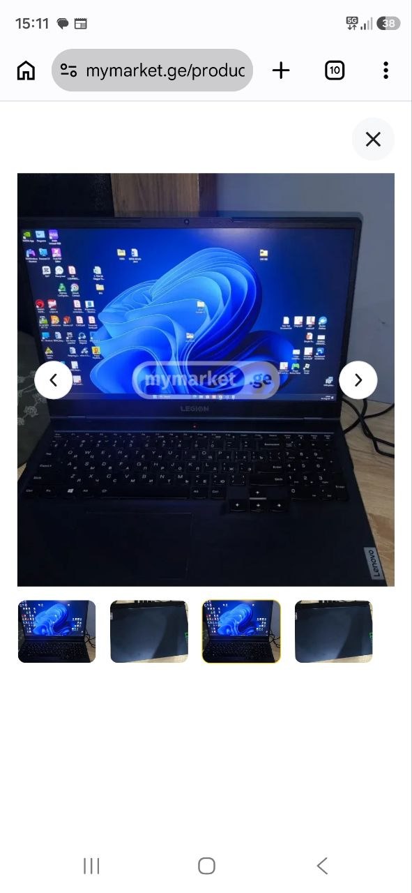 Игровой ноутбук AMD Ryzen 5 5600H, RTX 3060, 32GB RAM, 1TB SSD