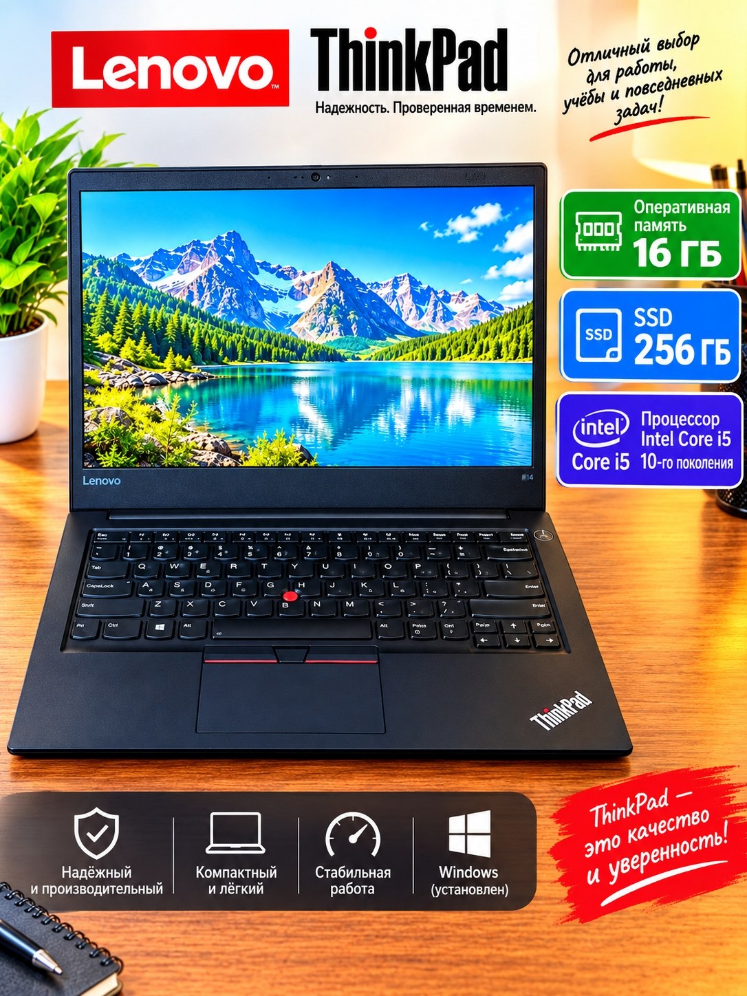 Ноутбук Lenovo ThinkPad E 14