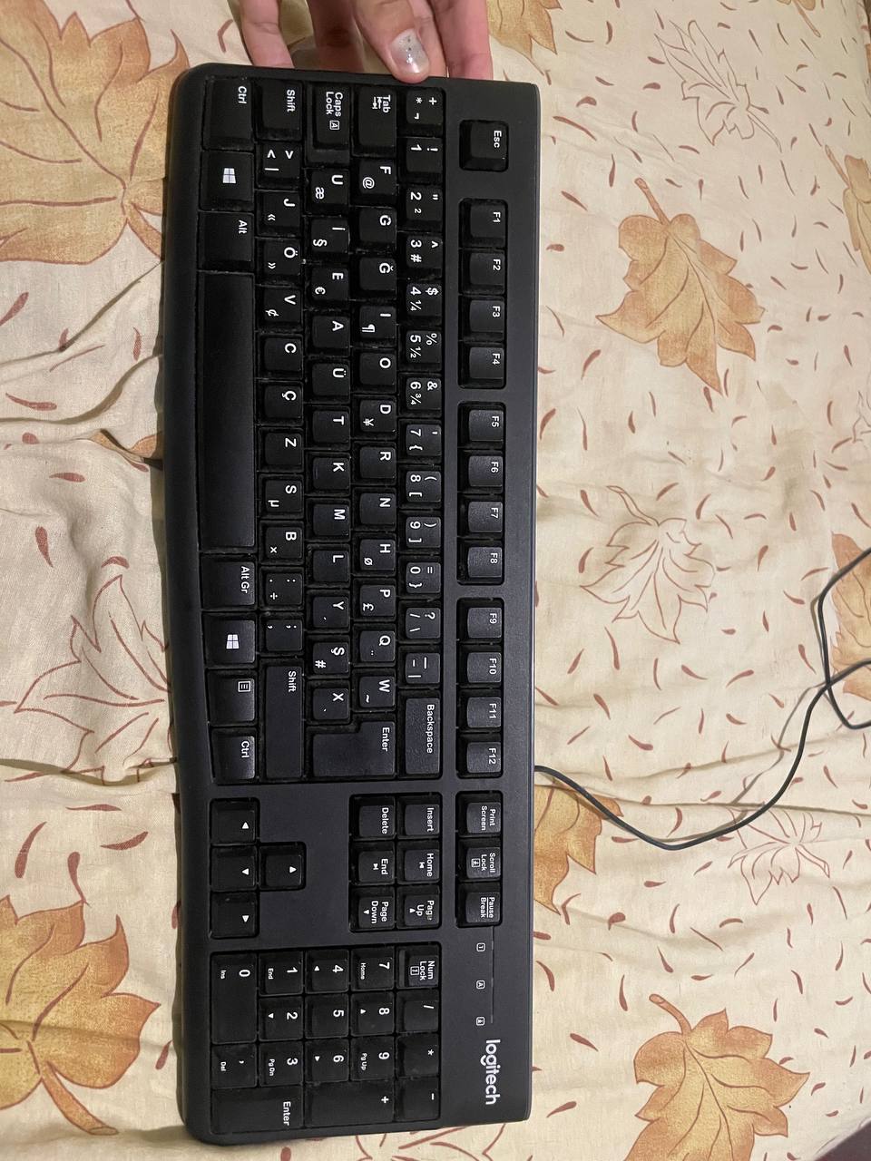 Проводная клавиатура Logitech K120