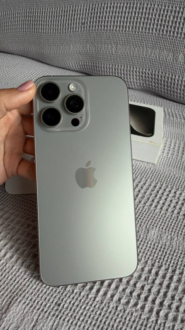iPhone 15 pro Max 256 gb, Natural Titanium