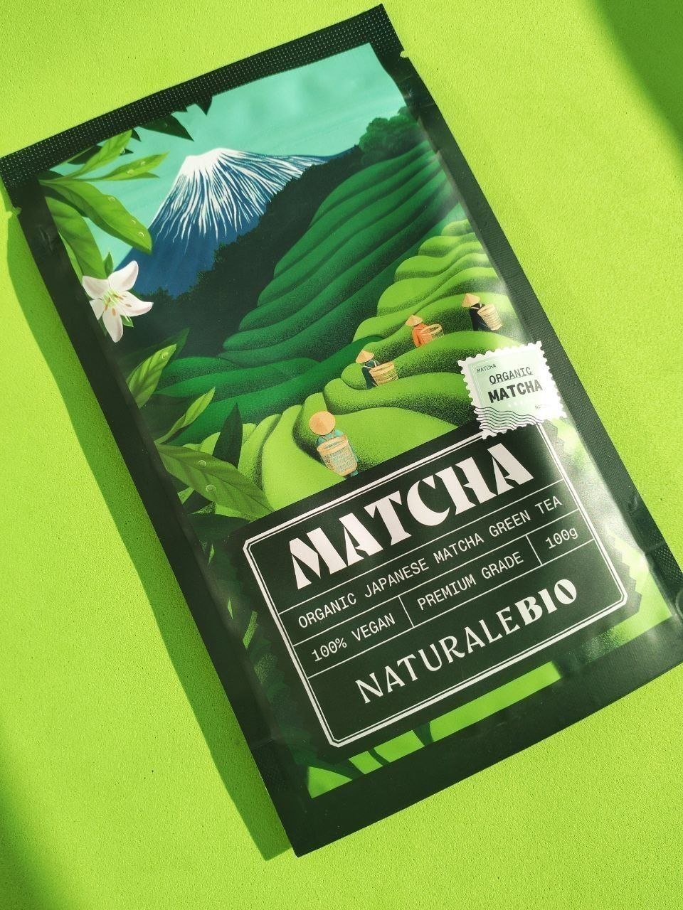 Японская матча премиум-уровня – 100 грамм