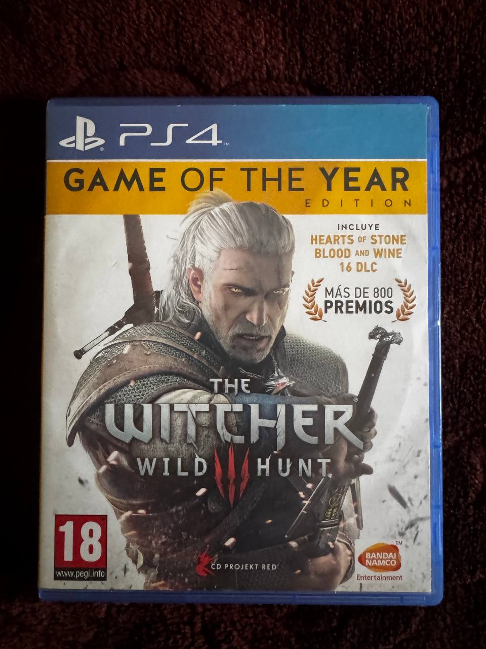 Диск The Witcher 3 Wild Hunt Game of the Year Edition