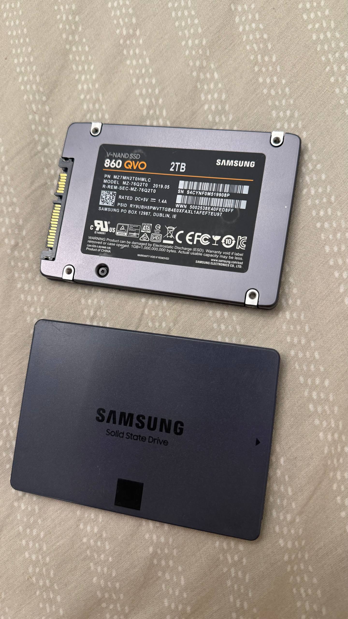 SSD Samsung 860 QVO 2TB