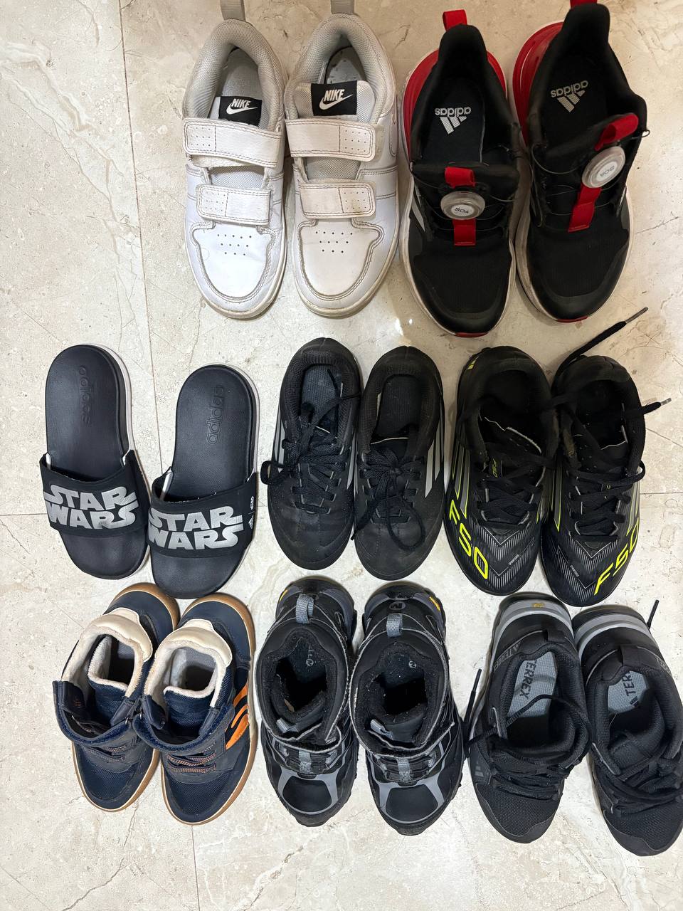 Детская обувь Nike, adidas, geox, merrell (размер 30-31)