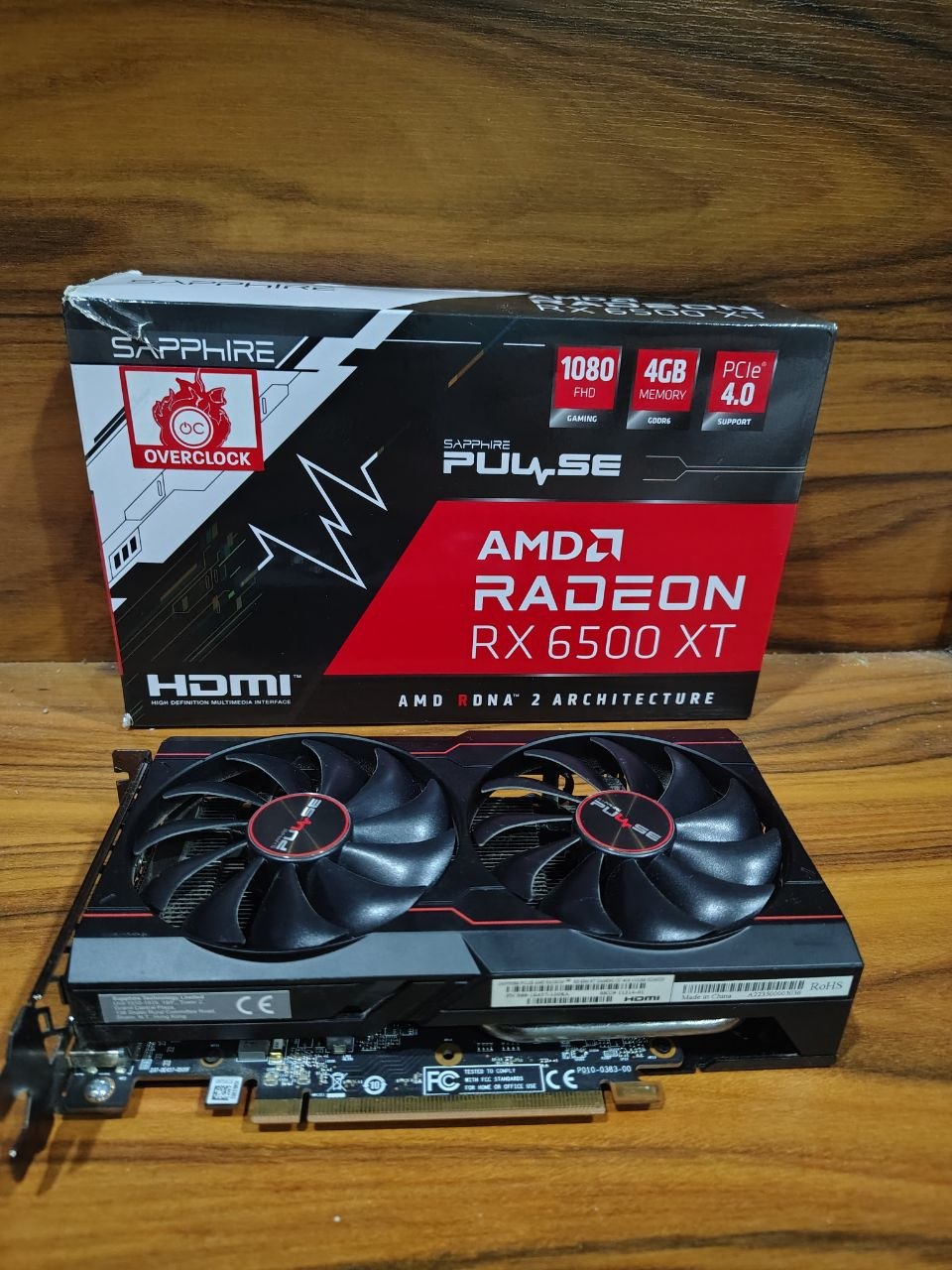 видеокарта rx6500 xt 4gb gddr6