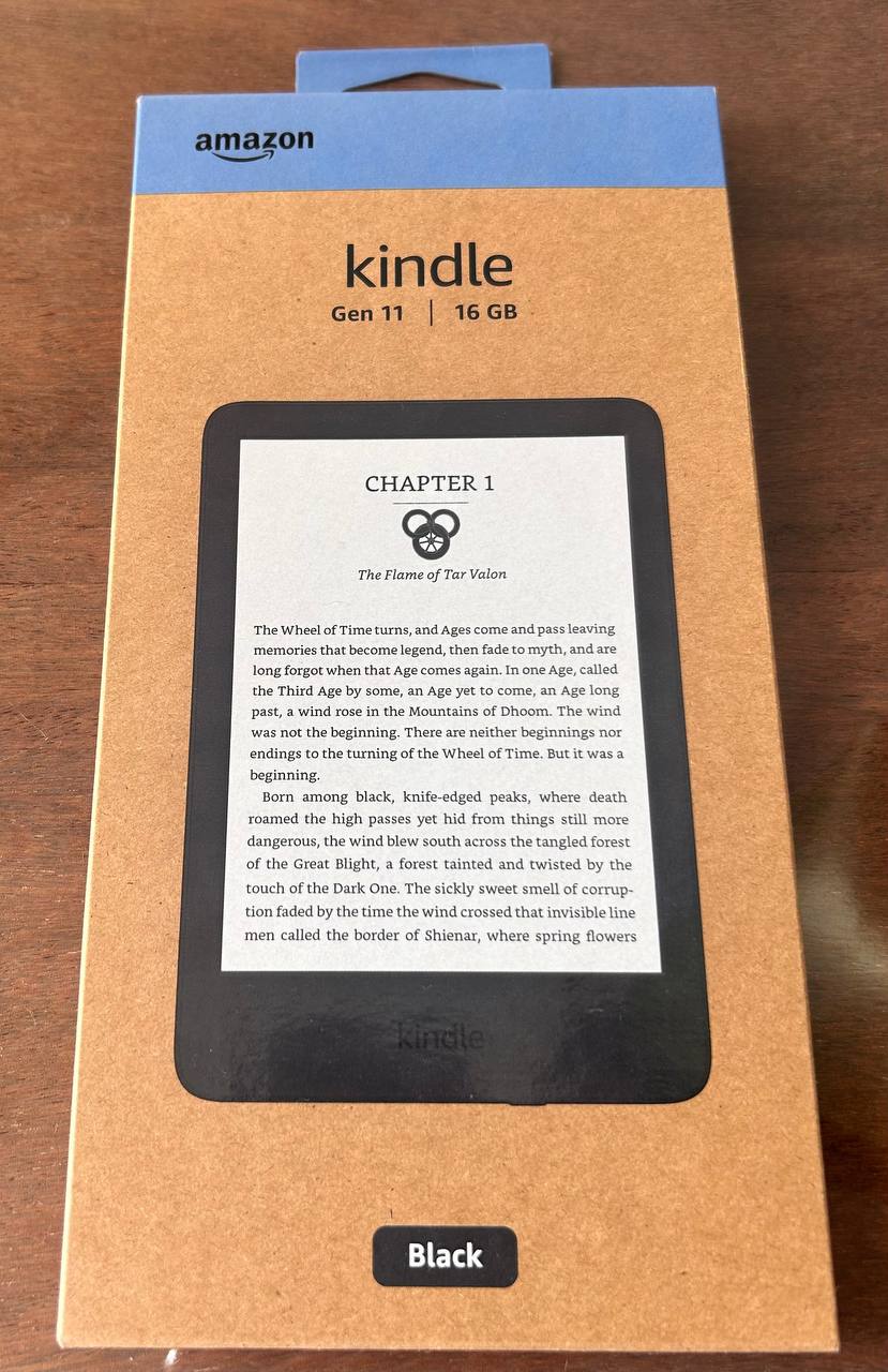 Электронная книга Amazon Kindle 11th Gen 16GB Black