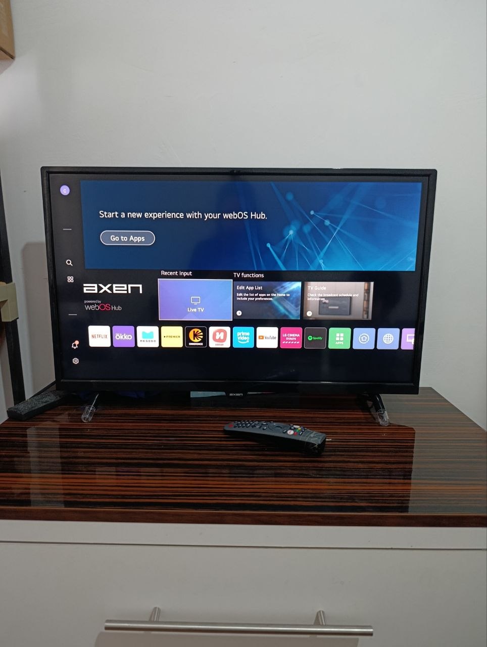 Телевизор AXEN Smart TV