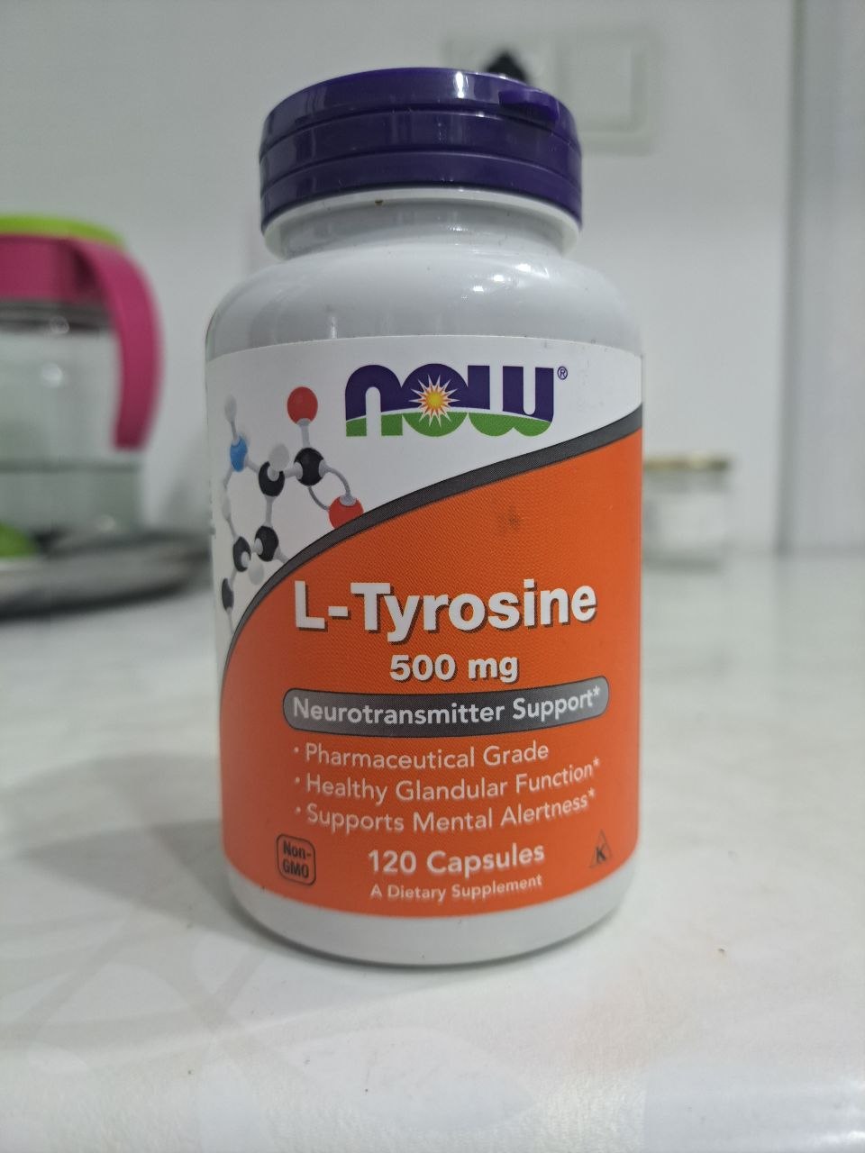L-Tyrosine 500mg Now Foods 120 капсул