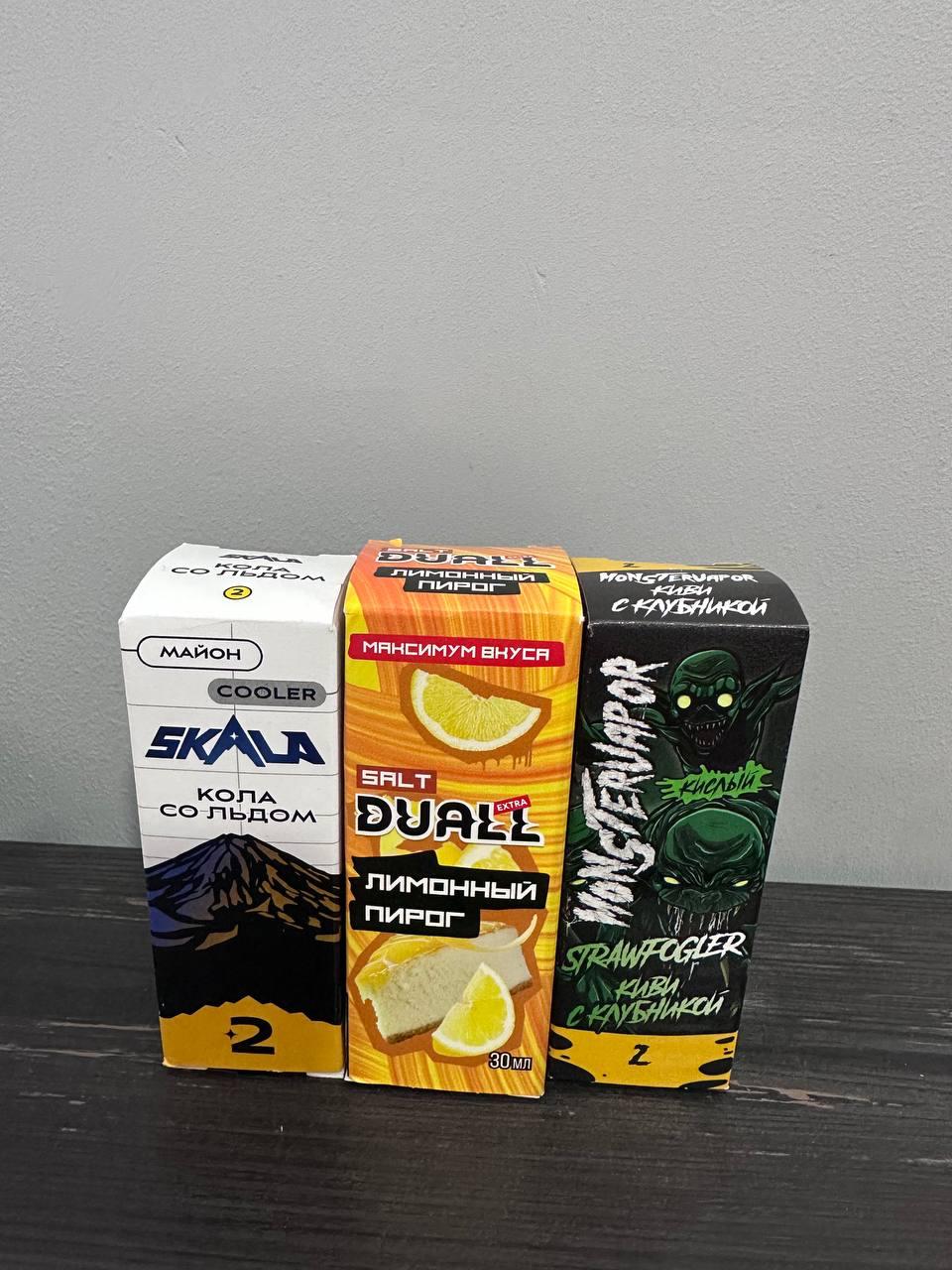 Жидкость для вейпа DUALL, Glitch, Monstervapor 30 мл