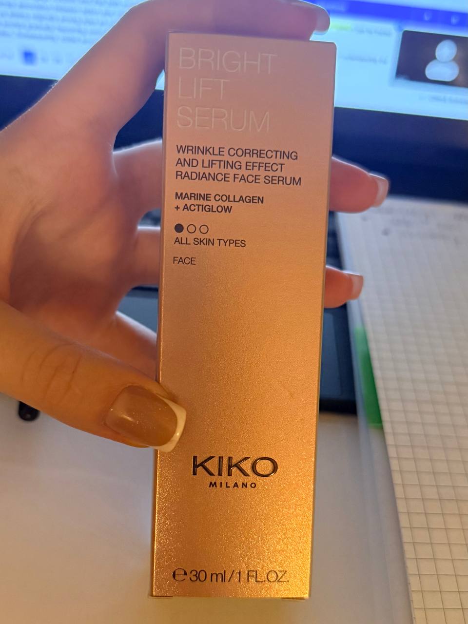 Сыворотка KIKO Milano Bright Lift Serum