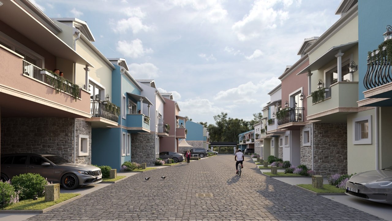 Таунхаусы в Comfort Houses от $1200/кв.м
