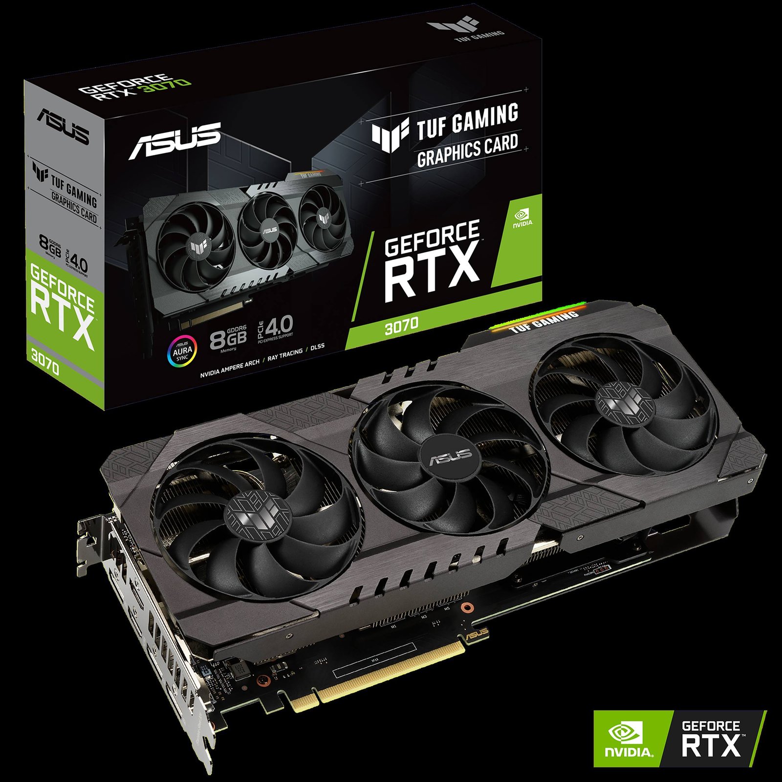 Обменяю ASUS TUF Gaming RTX 3070 + моя доплата