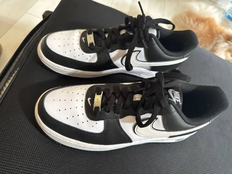 Кеды Nike Air Jordan 1 черно-белые