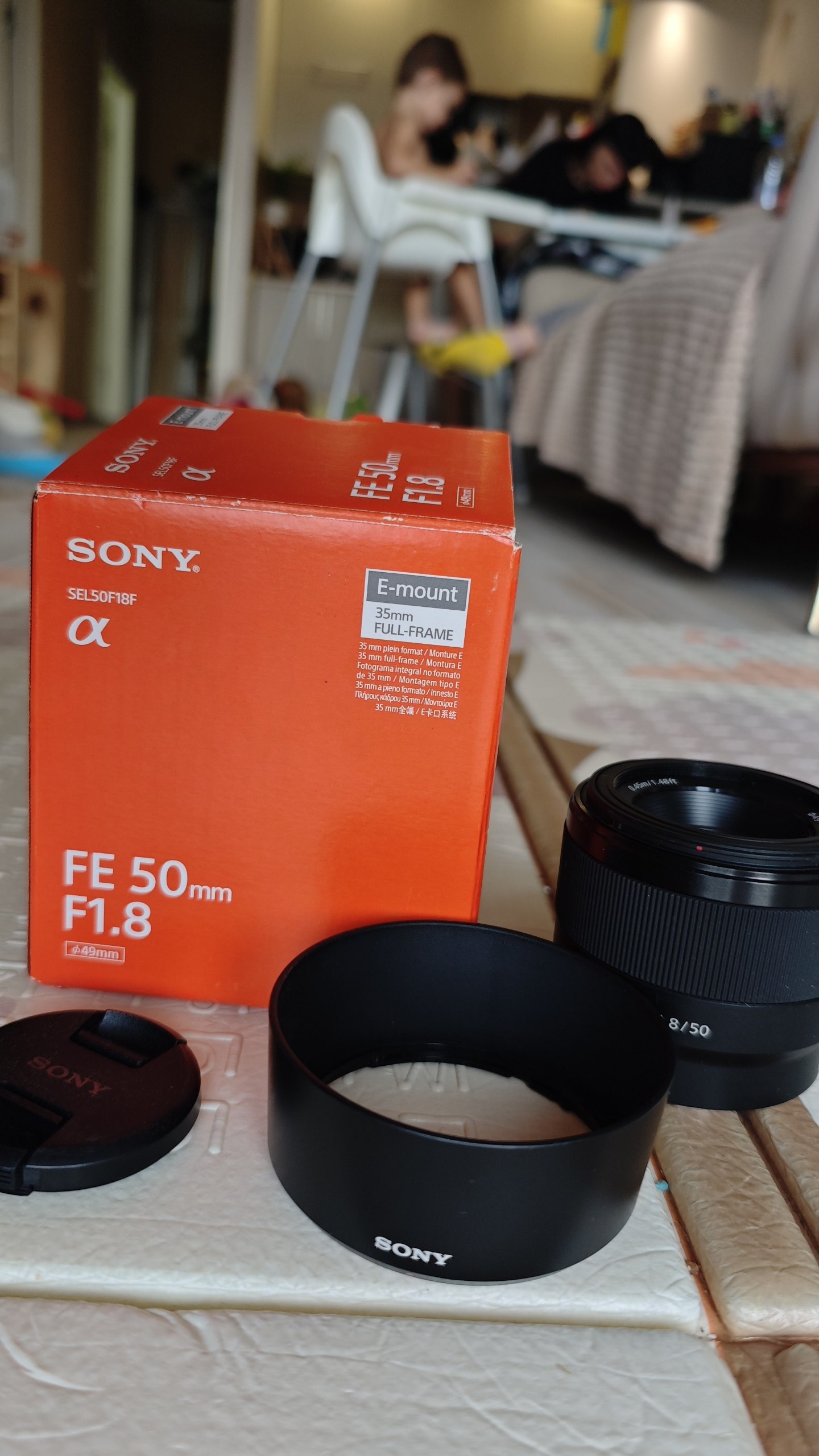 Объектив Sony FE 50mm f/1.8