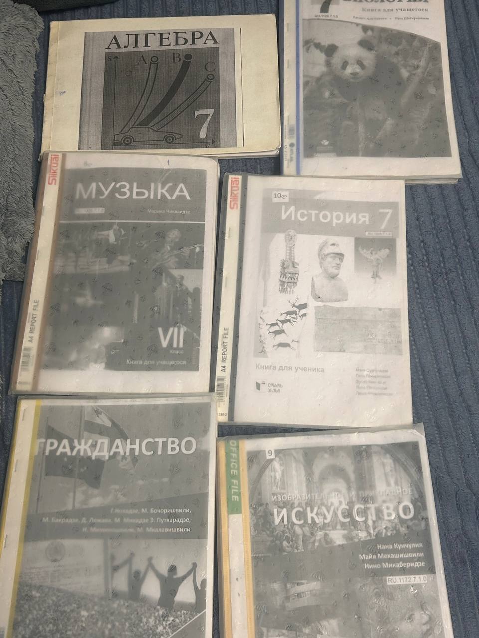 все учебники за 7 класс