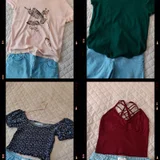Синие женские брюки Pull&Bear (photo 2)