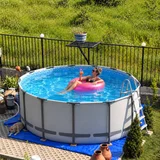 Комплект каркасного бассейна Bestway Steel Pro MAX с фильтрацией и аксессуарами (photo 1)