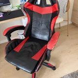 Красное игровое кресло (photo 1)